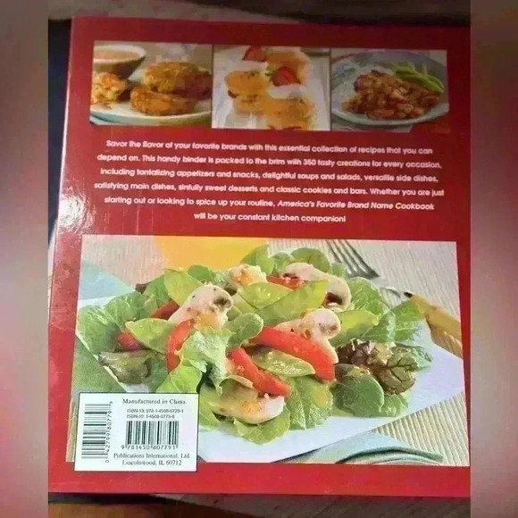 Brand New America’s Favorite Brand Name Cookbook – 350 Recipes, Never Used - Picture 3 of 3